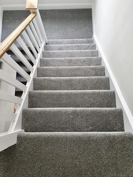 Stair carpet installation in the Greater Alpharetta Area